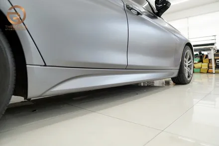 (분당 랩핑) BMW 3시리즈 사틴 그레이 메탈릭 랩핑 / 성남,판교,분당.강남