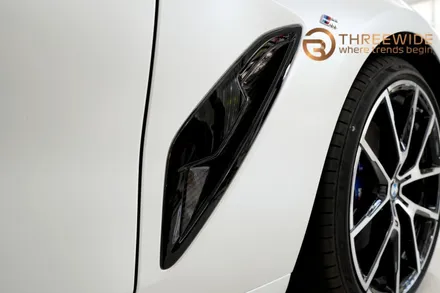 BMW 840D 그란쿠페 사틴 펄화이트 랩핑 / 성남,판교,분당.강남