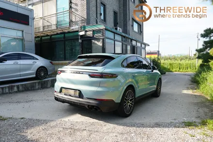 포르쉐 카이엔쿠페 이노즈텍 어반밤부 전체랩핑 / 성남,판교,분당.강남