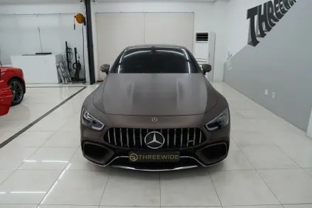 벤츠 GT63, 내 차를 완전히 다르게 만드는 방법!? (#전체랩핑 #사틴펄화이트 #3M #분당 #판교) / 성남시 수정구 시흥동