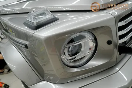 벤츠 G450D, 프론트 PPF 패키지 & 나이트 패키지 톤다운 시공 (#본넷 #프론트휀더 #실내 PPF #사이드미러 #분당 #판교) / 성남시 수정구 시흥동