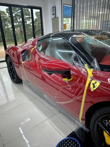 페라리 296 GTS, 전체 프리미엄 PPF l 출고가 4억 원 차량에게 가장 필요한 시공! (#분당 #판교 #FMK #외부 #내부) / 성남시 수정구 시흥동