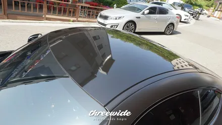 벤츠 AMG GT [사틴블랙 전체랩핑] / 성남시 수정구 시흥동