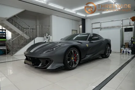 무광 페라리 812 컴페티지오네 PPF 전체랩핑 / 성남,판교,분당.강남