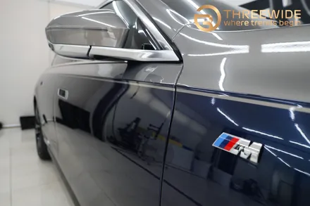 BMW 750e (i7 m70) 순정처럼 투톤랩핑 했어요 / 성남,판교,분당.강남