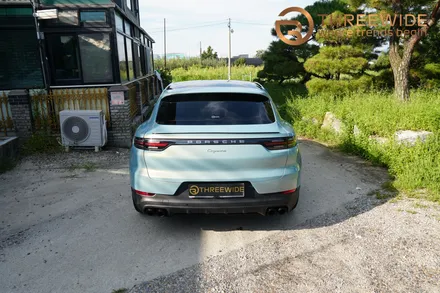 포르쉐 카이엔쿠페 이노즈텍 어반밤부 전체랩핑 / 성남,판교,분당.강남