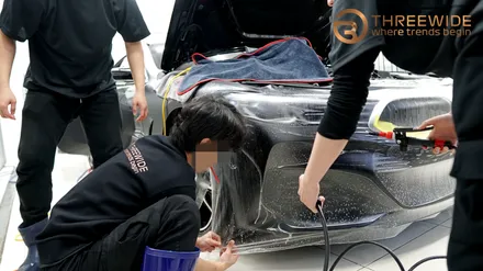 PPF 필름으로 무광 랩핑까지 한 번에? (#BMW #8시리즈 #무광PPF #윈드쉴드 #라이트필름 #분당판교)