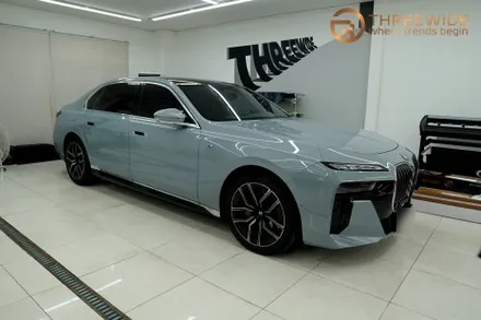 분당 BMW 740i, 투톤 랩핑 정장으로 더욱 세련되게! (#듀오톤랩핑#고광택 #필름 #판교 #코치라인) / 성남시 수정구 시흥동