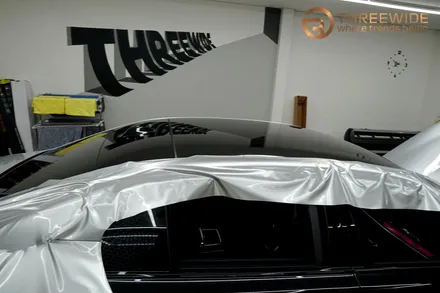 분당 BMW 740i, 일반적인 투톤 랩핑에 지친 분들을 위한 시공 (#듀오톤 #크롬죽이기 #크롬딜리트 #판교) / 성남시 수정구 시흥동