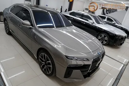 BMW i7 블랙 PPF, 투톤 랩핑을 망설이시는 고객님들 여기로! (#듀오톤 #분당 #판교) / 성남시 수정구 시흥동