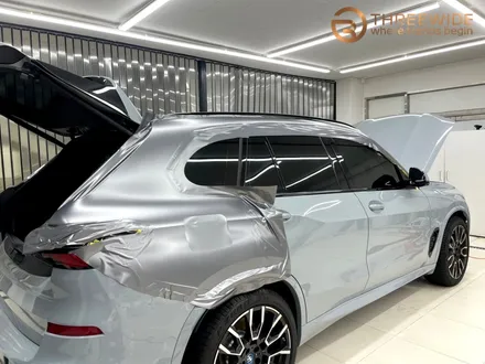 BMW X5, 사틴 그레이 & 실내 카본 전체 랩핑 시공 했어요! / 성남시 수정구 시흥동