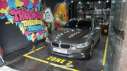 bmw 320d [미드나잇블루 전체랩핑] / 성남시 수정구 시흥동