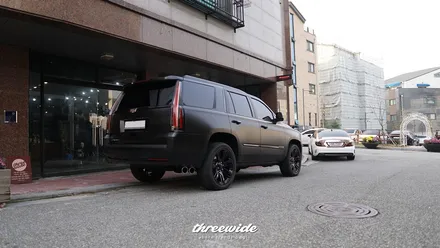 캐딜락 에스컬레이드 [사틴 블랙 전체랩핑] / 성남시 수정구 시흥동