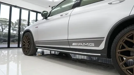 (분당 랩핑 ppf) 벤츠 glc43amg 사틴 실버 전체시공 / 성남시 수정구 시흥동