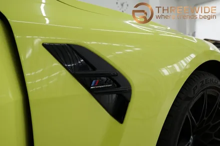 BMW M3 엘비옐로우로 순정 도색같이 랩핑했어요 / 성남,판교,분당.강남