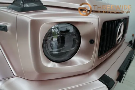 벤츠 지바겐 g63 amg 사틴 로즈골드 크롬 랩핑했어요 / 성남,판교,분당.강남