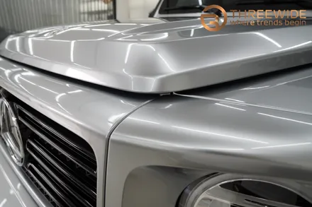 벤츠 G400D & G63AMG 도색같은 고광도 메탈릭실버로 전체랩핑 / 성남,판교,분당.강남