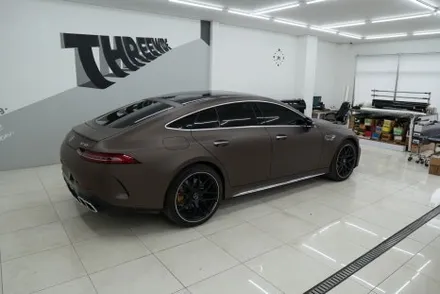 벤츠 GT63, 내 차를 완전히 다르게 만드는 방법!? (#전체랩핑 #사틴펄화이트 #3M #분당 #판교) / 성남시 수정구 시흥동