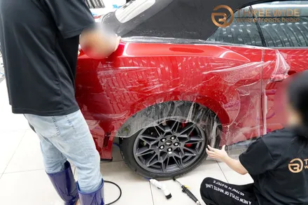 7세대 포드 머스탱 GT 5.0 컨버터블에게 반드시 필요한 시공! (#전체PPF #윈드쉴드 #분당 #판교) / 성남시 수정구 시흥동