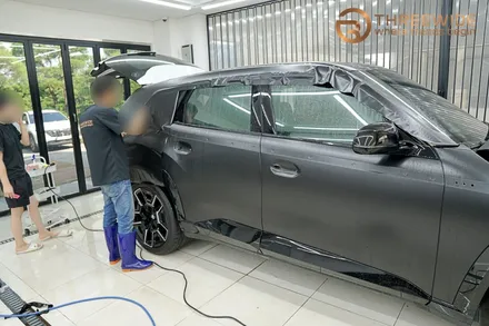 BMW SAV의 미친 존재감, XM 무광 블랙 PPF 시공기 (#전체PPF #분당 #판교) / 성남시 수정구 시흥동