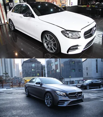 벤츠 e43 amg [3M 사틴 그레이] / 성남시 수정구 시흥동