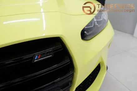BMW M3 엘비옐로우로 순정 도색같이 랩핑했어요 / 성남,판교,분당.강남