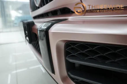 벤츠 지바겐 g63 amg 사틴 로즈골드 크롬 랩핑했어요 / 성남,판교,분당.강남