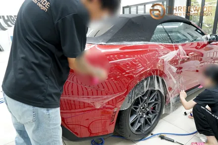 7세대 포드 머스탱 GT 5.0 컨버터블에게 반드시 필요한 시공! (#전체PPF #윈드쉴드 #분당 #판교) / 성남시 수정구 시흥동