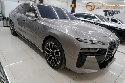BMW i7 블랙 PPF, 투톤 랩핑을 망설이시는 고객님들 여기로! (#듀오톤 #분당 #판교) / 성남시 수정구 시흥동