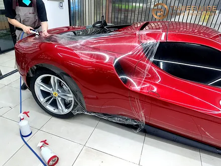페라리 296 GTS, 다채로운 비주얼을 위한 카본 & 블랙 PPF 시공기 (#외부PPF #내부PPF #카본PPF #블랙PPF #실내가죽코팅 #분당 #판교) / 성남시 수정구 시흥동