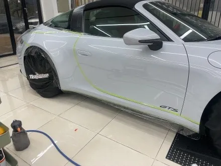포르쉐 992.2 타르가4GTS, 한국 축구 국가대표 이명재 선수님 차량 PPF 시공기 (#분당PPF #판교PPF #PPF가격 #실내PPF #가죽코팅) / 성남시 수정구 시흥동