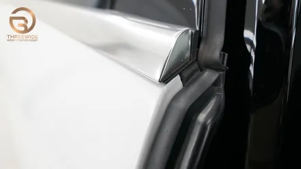 (분당 PPF) 벤츠 S63AMG S클래스 유광 화이트 다이아몬드 전체랩핑 / 성남시 수정구 시흥동