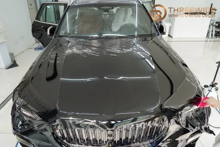 <강남 분당 랩핑 PPF>X5 M50 검정색 뽑으려다 빨리 받으려고 아무색이나 뽑았는데 블랙PPF 하고 대만족이네요~~ / 성남,판교,분당.강남