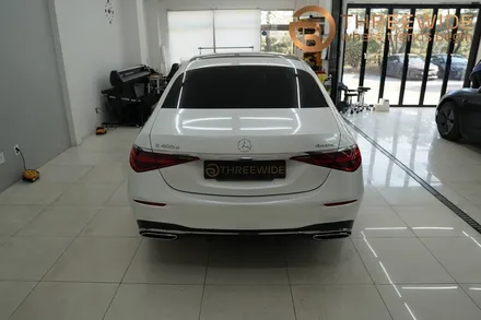 신형 s400d 블랙 출고하자마자 랩핑 시공했어요^^ / 성남,판교,분당.강남