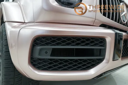 벤츠 지바겐 g63 amg 사틴 로즈골드 크롬 랩핑했어요 / 성남,판교,분당.강남