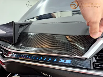 BMW X5, 사틴 그레이 & 실내 카본 전체 랩핑 시공 했어요! / 성남시 수정구 시흥동