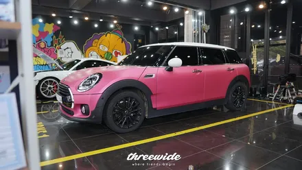 미니 클럽맨 [무광 핑크 전체랩핑] / 성남시 수정구 시흥동