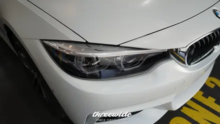BMW 430i 컨버터블 [사틴 고스트 펄 전체랩핑] / 성남시 수정구 시흥동