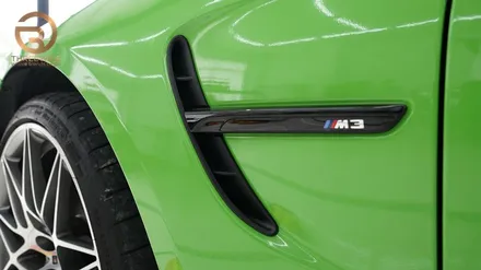 (분당 PPF) BMW M3 컴페티션 그린 랩핑 / 성남시 수정구 시흥동