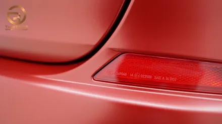 (분당 PPF) BMW 730D 사틴 뱀파이어 레드 랩핑 / 성남시 수정구 시흥동
