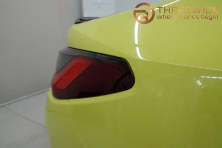 BMW M3 엘비옐로우로 순정 도색같이 랩핑했어요 / 성남,판교,분당.강남