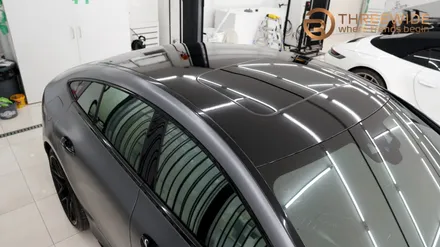 분당 크롬 죽이기 랩핑, 스포티함을 원한다면 이런 시공을 추천드려요! (#벤츠 #amg gt63 #무광카본 #크롬딜리트 #판교) / 성남,판교,분당.강남