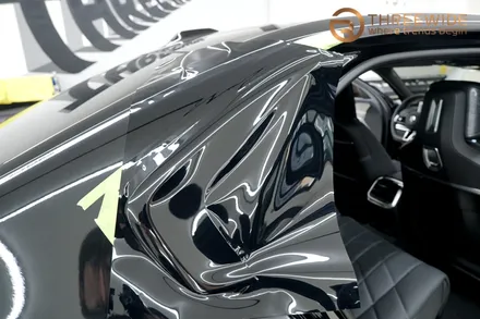 분당 BMW 740i, 일반적인 투톤 랩핑에 지친 분들을 위한 시공 (#듀오톤 #크롬죽이기 #크롬딜리트 #판교) / 성남시 수정구 시흥동