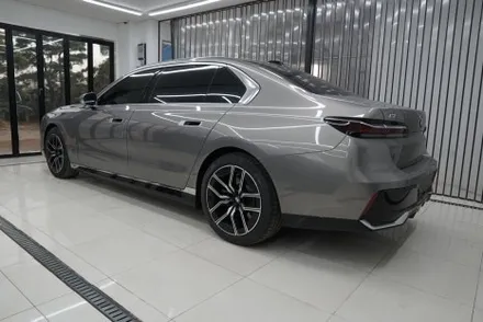 BMW i7 블랙 PPF, 투톤 랩핑을 망설이시는 고객님들 여기로! (#듀오톤 #분당 #판교) / 성남시 수정구 시흥동