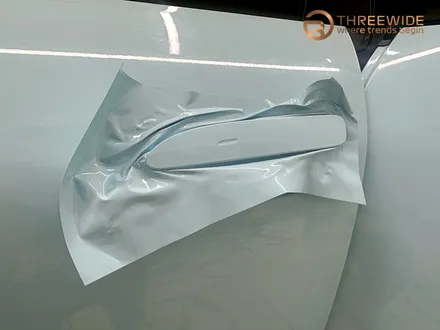 포르쉐 타이칸 4S, 여름과 같은 청량한 컬러! 스카이 민트 하이글로시 전체 랩핑 (#국내1대 #분당 #판교) / 성남시 수정구 시흥동