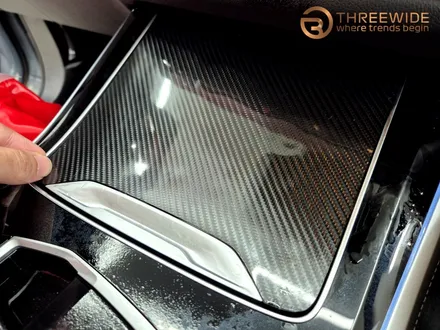 BMW X5, 사틴 그레이 & 실내 카본 전체 랩핑 시공 했어요! / 성남시 수정구 시흥동