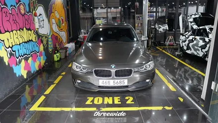bmw 320d [미드나잇블루 전체랩핑] / 성남시 수정구 시흥동