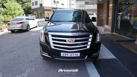 캐딜락 에스컬레이드 [사틴 골드더스트 블랙 전체랩핑] / 성남시 수정구 시흥동