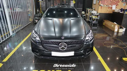 벤츠 SLC43AMG [사틴 카키 그린 전체랩핑] / 성남시 수정구 시흥동