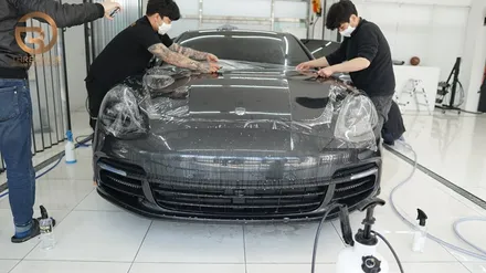(분당 랩핑) 포르쉐 파나메라 하이브리드 ppf / 성남,판교,분당.강남